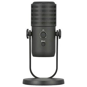 【送料無料】オーム(OHM) 電機AudioComm USBコンデンサーマイク スタジオ録音 Webキャスト ゲーム実況 動画配信 会議 ヴォーカル録音 WB-UM200N 03-1659