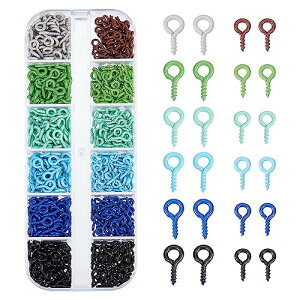 yzPH PandaHall 720 lWq[g J[ q[g 2TCY 6F W ڑp[c  WANZT[ p[c  nhCh | Ntg 10x5mm 8x4mm _[NJ[