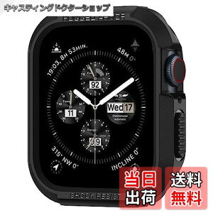 yzSpigen Apple Watch P[X 45mm 44mmyApple Watch SE3/9/8/7/SE2/SE/6/5/4 Ήz Ռz h~ ϏՌ یJo[ AbvEHb`P[X MbhEA[}[ 062CS24469 (}bgEub