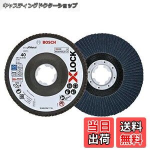 �y���������zBosch Professional(�{�b�V��) X-LOCK �����f�B�X�N 125 G40 �x���g�^�C�v 260925C115 �V���o�[