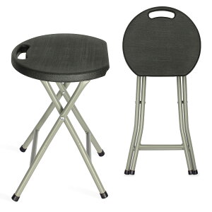 【送料無料】BQKOZFIN 折りたたみスツール ポータブル 厚手の小さな丸い 小さなベンチ 強くて丈夫 超軽量 お釣り 登山 携帯便利 キャンプ椅子