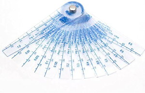 【送料無料】ZOYUBS プラスチック 隙間ゲージ シックネスゲージ すき間ゲージ ゲージ シックネスゲージ シクネスゲージ 隙間測定ツール 厚さ 薄さ 測り 測定用 0.05-1mm 13枚組 携帯便利