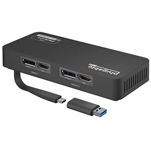 yzPlugable USB-C ϊOtBbNA_v^AfBXvCϊ WindowsAMac p fA 4K HDMI  DisplayPortAUSB 3.0AUSB Type-C Ή