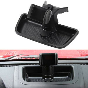 【送料無料】YOCTM 携帯ホルダー ジープ ラングラー JK 2012-2017 車載ホルダー スマホ車載ホルダー カーマウント ダッシュボードマウント 小物入れ 収納 360度回転