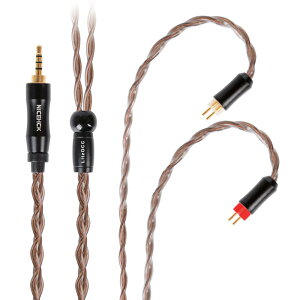 �y���������zNICEHCK Litzocc 4n 4�c�P������ OCC �C���z���P�[�u��0.78 2Pin 3.5mm �������v���O ���E�� �_�炩�� �A�b�v�O���[�h�P�[�u�� 3�� 1.2m DIY�C���z���̃A�N�Z�T�� �������P ���������p�P�[�u