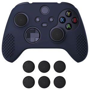 �y���������zeXtremeRate PlayVital 3D Studded��Xbox Series X/S�R���g���[���[�ɑΉ��p�A���`�X���b�v�V���R�[���J�o�[�X�L���A�����e�w�O���b�v�L���b�v6�t���AXbox Core���C�����X�R���g���[���Ή�