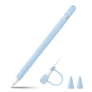 �y���������zFintie for Apple Pencil ��1����p�V���R���ی�P�[�X �J�o�[ �O���b�v �z���_�[ ����₷�� �y�� �S�ʕی� ���� �����h�~ �X���[�u �P�[�X �y����J�o�[��USB�P�[�u���A�ڃJ�o�[�t��