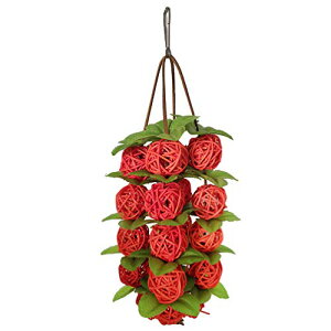 【送料無料】ledmomo インコ おもちゃ かじる玩具 吊下げタイプ 遊び場 ボール ストレス解消 知育玩具 鳥のおもちゃ