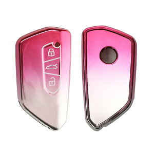 yzkwmobile VW Golf 8 3-{^ Ԃ̃L[Ή L[P[X - L[Jo[ Jo[ TPU dグ - Ԍ ϏՌ ی  F