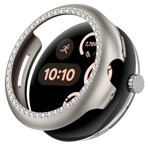 �y���������zCIOODDW for Google Pixel Watch 1/2/3/4 41mm 45mm �J�o�[ �_�u���_�C�������h �L���L�� ����y�� PC�f�� �ϏՌ� �����ȒP google pixel watch �Ή� ���� ���h�~ �ȒP�Ɏ��t���E�� �S�ʕی� �O�[