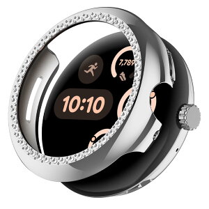 �y���������zCIOODDW for Google Pixel Watch 1/2/3/4 41mm 45mm �J�o�[ �_�u���_�C�������h �L���L�� ����y�� PC�f�� �ϏՌ� �����ȒP google pixel watch �Ή� ���� ���h�~ �ȒP�Ɏ��t���E�� �S�ʕی� �O�[