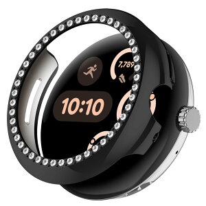 �y���������zCIOODDW for Google Pixel Watch 1/2/3/4 41mm 45mm �J�o�[ �_�u���_�C�������h �L���L�� ����y�� PC�f�� �ϏՌ� �����ȒP google pixel watch �Ή� ���� ���h�~ �ȒP�Ɏ��t���E�� �S�ʕی� �O�[