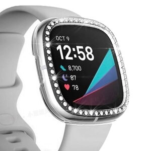 yzBOOLINN For Fitbit Sense 2/Versa 4 Jo[ _u_Ch LL y PCf ϏՌ ȒP Fitbit Sense 2/Versa 4 Ή  h~ ȒPɎtE Sʕی tBbgr