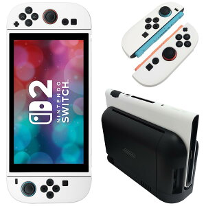 �y���������zNintendo Switch 2 �J�o�[ �N���A [OTL] �X�C�b�`2 �P�[�X PC�f�ސ� ���̎��݌v ���E�ȒP ���ϖh�~ ���^�y�ʐ݌v ���ϏՌ� �w��h�~ ���h�~ �ی�J�o�[ Switch 2 (2025) �Ή�