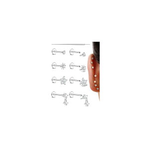 �y���������z[Jstyle] �{�f�B�s�A�X 16G 18G 20G �S�[���h �V���o�[ �X�^�b�h�s�A�X 12�_ �Z�b�g �W���G���[ � �w���b�N�X �g���O�X �X�e�����X �A�����M�[�Ή� � �����p