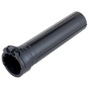 【送料無料】キジマ(Kijima) バイクパーツ スロットルパイプ インチ/2本引きワイヤー用 ハーレー('82-'15) ブラック HD-04803