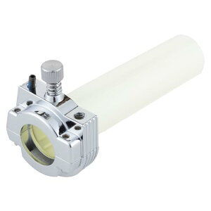 【送料無料】キジマ(Kijima) バイクパーツ スロットルホルダー パイプ付 インチ/1本引きワイヤー用 ハーレー('73-'15) メッキ HD-04804