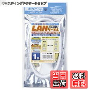 �y���������z�G���p(ELPA) CAT6LAN �N���X LAN-X1010(W)