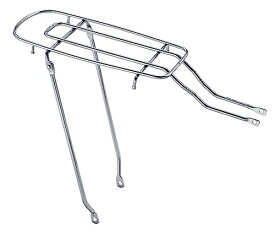 【送料無料】ブリヂストン(BRIDGESTONE) 低床対応27インチリヤキャリヤ（クラス18）シートピン止め CP（メッキ） SS718CP P5539 F140322CP