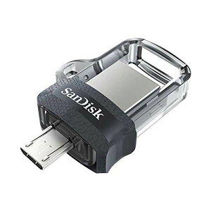 yzSanDisk ( TfBXN ) 128GB USB[ Ultra Dual Drive M3.0 OTG(AndroidΉ) USB3.0Ή R:150MB/s SDDD3-128G-G46 m COpbP[W n