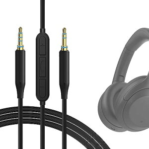 yzGeekria P[ut ݊ I[fBIR[h \j[ Sony ULT WEAR WH-XB920N WH-1000XM6 WH-1000XM5 WH-1000XM4 wbhzP[uA3.5mm ɓK CC}CNƉʃRg[ 1.2 m