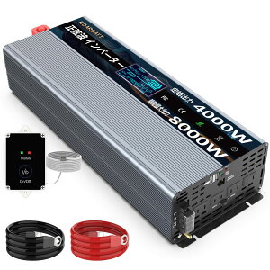 yzCo[^[ g 2000W 4000W DC12V/DC24V-AC100V V^dl DC12V/DC24Vi)AC100V()ɕϊ 50hz/60hzؑ։\ ԍڂƒpd ACRZgAUSB|[g R dڑ