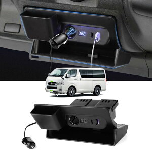 yzGIMUYA g^ nCG[X 200n ݓdjbg WAXG[X 200n usb ݃\Pbg z VK[\Pbgx1 QC3.0 USB{[gx1 Type-C{[gx1 X}z }[d TOYOTA HIACE p݌v