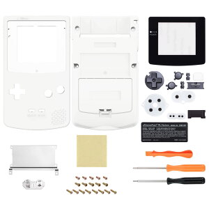 �y���������zGameboy Color�ɑΉ��pIPS�A�b�v�O���[�h�ς�eXtremeRate�����p�V�F���t���n�E�W���O�J�o�[�{�^���t���AGBC OSD IPS & Regular IPS & Standard LCD�ɂ��Ή����܂��i�R���\�[����IPS�X�N���[���͕t