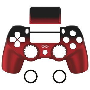 【送料無料】eXtremeRate ps4コントローラーSlim Pro JDM-040/050/055に対応用ピュアカラーGhost交換フェースプレートタッチパッドや再設計したソフトタッチハウジングシェル-コントローラー本体は付