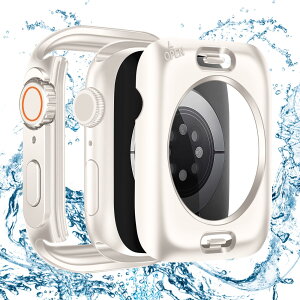 �y���������zBELIYO �Ή� Apple Watch �P�[�X Series 11/10/9/8/7/SE3/SE2/SE/6/5/4/3/2/1 Ultra 3/2/1 �A�b�v���E�H�b�` �J�o�[ �K���X�t�B���� ��̌^ Apple Watch �J�o�[ PC�f�� �y�� ���{���Ɏq�� ��d�\�� �A�b�v
