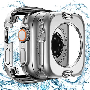 �y���������zBELIYO �Ή� Apple Watch �P�[�X Series 11/10/9/8/7/SE3/SE2/SE/6/5/4/3/2/1 Ultra 3/2/1 �A�b�v���E�H�b�` �J�o�[ �K���X�t�B���� ��̌^ Apple Watch �J�o�[ PC�f�� �y�� ���{���Ɏq�� ��d�\�� �A�b�v
