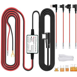 yzKiligenhCuR[_[p dP[u 24ԒԊĎ Mini USBdR[h dی 12V/24VΉ 5V-2.5AmpAo hR[_[/Tm@/GPSΉ