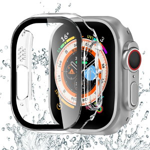 �y���������zBELIYO �Ή� Apple Watch �P�[�X Series 11/10/9/8/7/SE3/SE2/SE/6/5/4/3/2/1 Ultra 3/2/1 �A�b�v���E�H�b�` �J�o�[ �K���X�t�B���� ��̌^ Apple Watch �J�o�[ PC�f�� �y�� ���{���Ɏq�� ��d�\�� �A�b�v