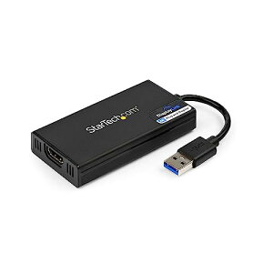 yzStarTech.com USB 3.0ΉHDMIfBXvCA_v^/4K30HzΉ/USB Type-Aڑ/DisplayLinkF/Mac & Windows Ή USB32HD4K