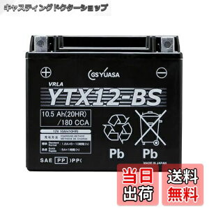 yzGS YUASA [ W[GXAT ] V[h^ oCNpobe[ [ t[d ] YTX12-BS-GY-C