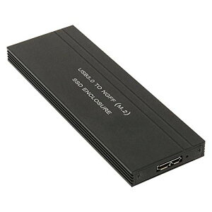 【送料無料】アイネックス USB3.0接続 UASP対応 M.2 SATA SSDケース HDE-10