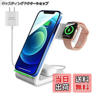 yzWINGO TIMES CX[d3in1 15W} u[d Apple Watch/Airpods[dΉ cellphone 8/Samsung Galaxy S6ȍ~Ȃ qi@Ή 