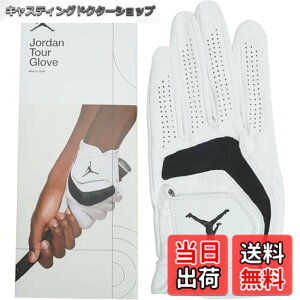 �y���������z[JORDAN(�W���[�_��)] Jordan Golf Tour Golf Glove (Left Hand) White/Black �S���t �c�A�[ �S���t�O���[�u (����p) [�������K�i][�e�T�C�Y] (L)