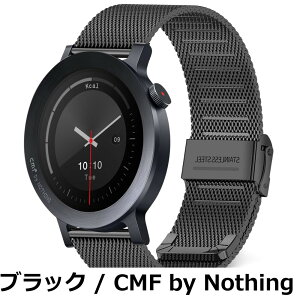 �y���������z[KeeFos] 22mm �o���h CMF by Nothing Watch 3 Pro/CMF by Nothing Watch Pro 2 �Ή� �����o���h ���� �ւ��x���g �X�e�����X�� �X�g���b�v �j�����p �����x���g