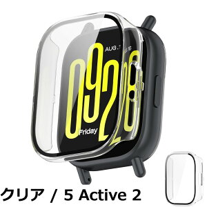 �y���������zINIAYOH For Redmi Watch 5 Lite �J�o�[ �i�V���I�~�jRedmi Watch 5 Lite �ی�P�[�X �����K���X�t�B����+���ϏՌ�PC�t���[�� ���˒ጸ �w��h�~ �y�ʃX�����݌v