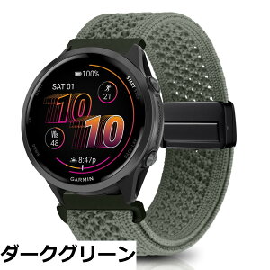 �y���������z[KeeFos] 22mm �o���h Garmin(�K�[�~��) Venu 4 45mm/Venu 3 45mm/2/Forerunner 570 47mm/265/255/Vivoactive 4/Active�Ή� �����o���h �i�C�����f�� ���C�o�b�N�� �}�O�l�b�g���o�b�N�� �ւ��x���g �҂ݕ� 
