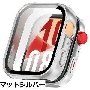 �y���������zBUITFOU For HUAWEI(�t�@�[�E�F�C) WATCH FIT 4 Pro �J�o�[ HUAWEI WATCH FIT 4 Pro �P�[�X �����^ PC+�K���X�f�� ��̌^ �S�ʕی� �����^ �����ȒP �ϏՌ� �����ߗ� �w��h�~ ���h�~