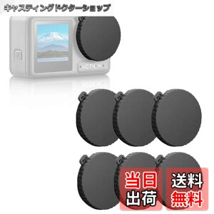 �y���������z�����Y�L���b�v 6�� For DJI Osmo Action 4/Action 3/Action 5 pro �A�N�Z�T���[ �ėp �����Y�J�o�[ ���h�~ �h�o ����h�~ �����Y �p �ی�J�o�[