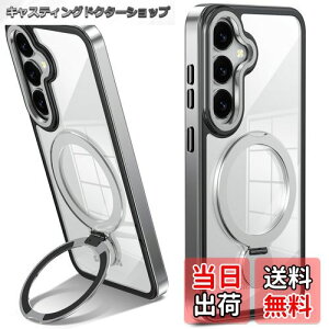 yzTMUJWS Galaxy S25 pP[X MagneticΉ Ot SC-51F SCG31 P[X NA ϏՌ ČRMILKi 360°]X^h cΉ CX[dΉ MNV[ s25 Jo[  ϋv