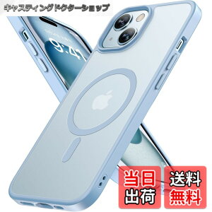 �y���������zMiracase iPhone13/14/15 /16/17�P�[�X�yMagsafe�Ή��E�ČR�K�i�z�ϏՌ��A���h�~�A���΂ݖh�~�A�����Ĕ��ɗD�����f�U�C���A�����{�^���A�}�b�g�A�t���X�g �F�F���F�A�T�C�Y�FiPhone 15