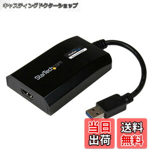 �y���������zStarTech.com USB 3.0 - HDMI�ϊ��A�_�v�^ Mac�Ή��}���`���j�^�[�E�r�f�I�J�[�h DisplayLink�F�� HD 1080p USB32HDPRO