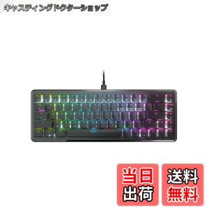 �y���������zROCCAT USB VULCAN II Mini/RGB �Q�[�~���O�L�[�{�[�h/�u���b�N/�p��z�� �y���{���K�㗝�X�i�z