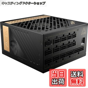 �y���������zMSI MEG Ai1300P PCIE5 PC�d�����j�b�g 1300W ATX3.1/PCIe 5.1�Ή� 80PLUS PLATINUM�F�� �t�����W�����[ ���{���[�J�[�R���f���T 10�N PS1231
