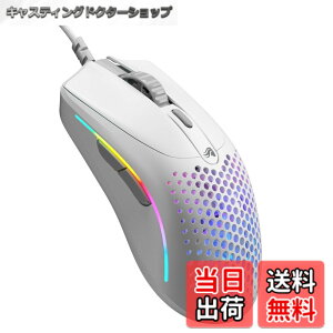 �y���������zGlorious Model O 2 Mini Matte White �y�� �L�� �Q�[�~���O�}�E�X GLO-MS-OMV2-MW MS0739