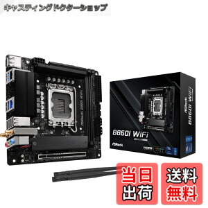 �y���������zASRock �}�U�[�{�[�h B860I WiFi Intel CPU Core Ultra (LGA1851) �Ή� B860I �`�b�v�Z�b�g DDR5 Mini ITX �}�U�[�{�[�h �y�������K�㗝�X�i�z